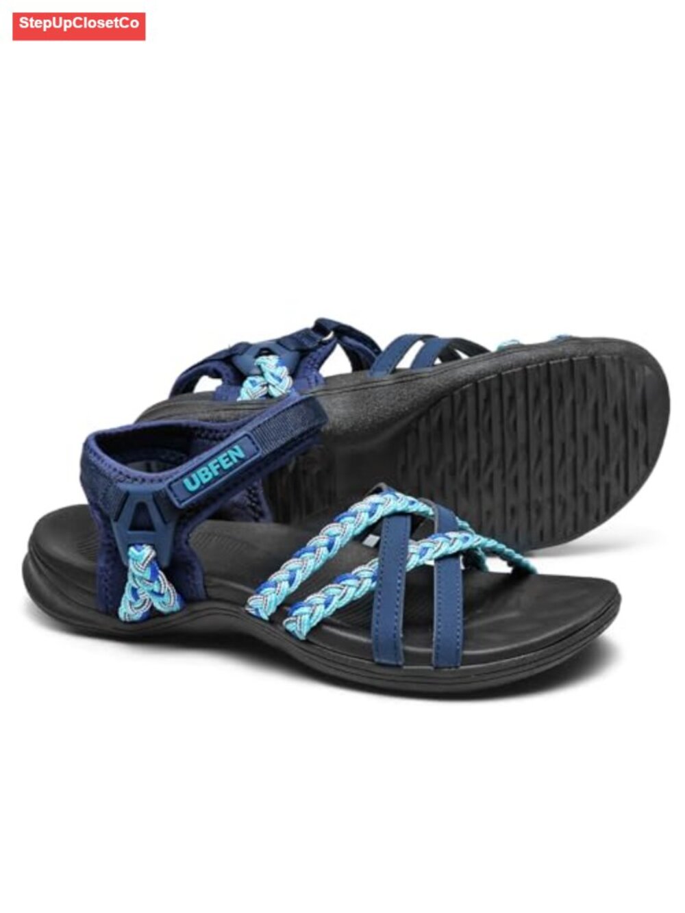Womens Hiking Sandals Comfortable Arch Support Lightweight Adjustable Water